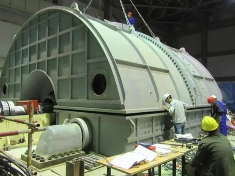 商洛發電廠1號660MW.機組扣缸